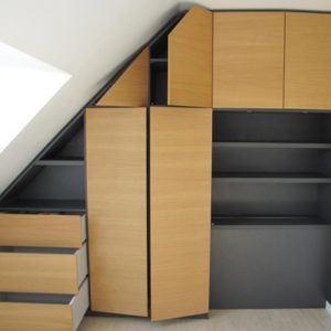 dressing sur mesure en bois